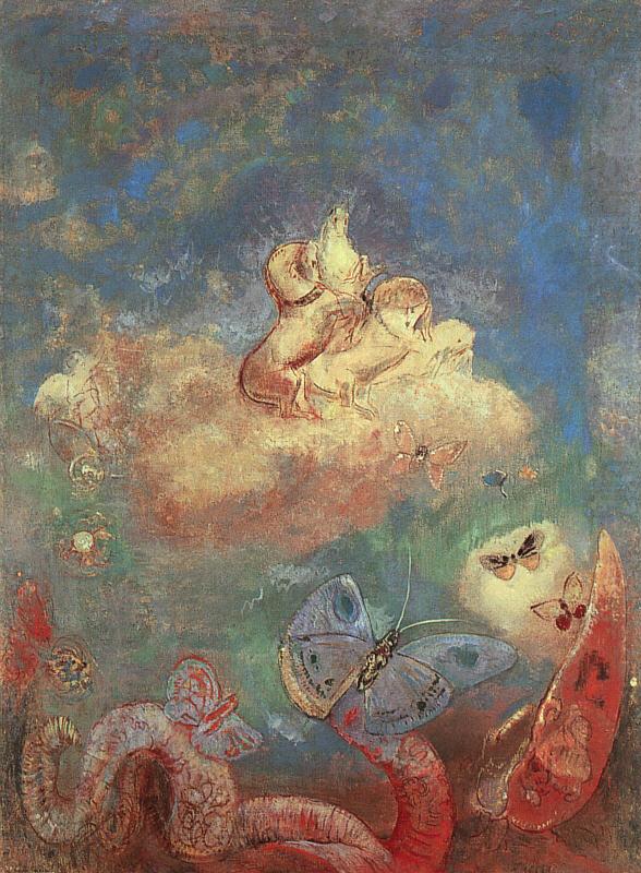 The Chariot of Apollo, Odilon Redon